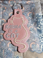 Karma is a cat