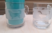 Ras op een theeglas